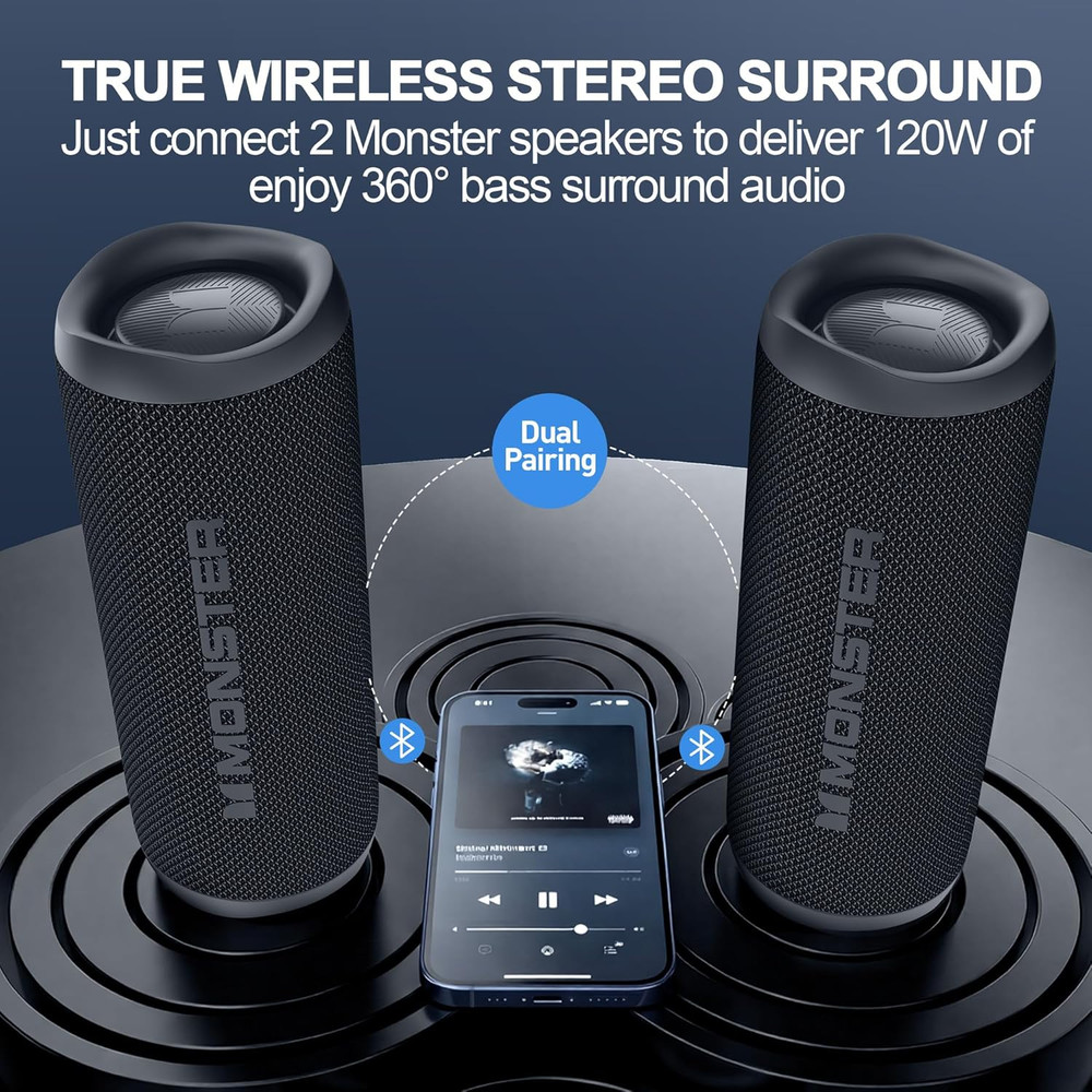 Bluetooth Speaker, Wireless Portable Outdoor Bluetooth Speakers