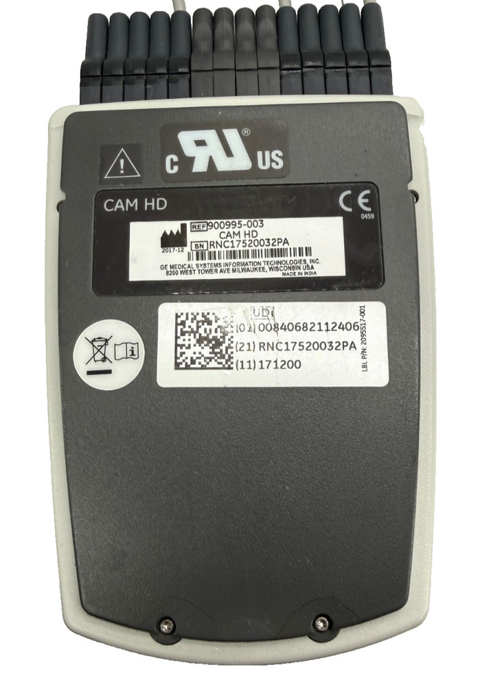 GE CAM-14 HD Acquisition Module 900995-003, Tested w/ Docs