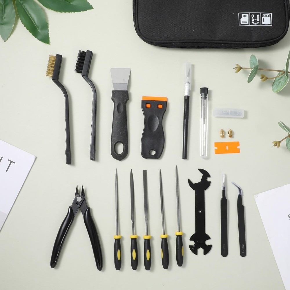 43 Pcs 3D Printer Tools Kit, 3D Printer Accessories Compatible with All FDM/S...