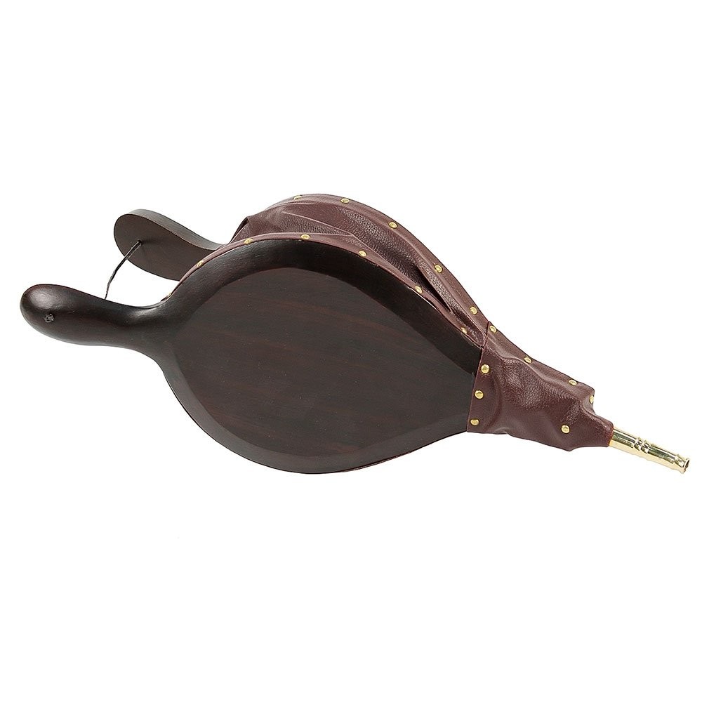 Minuteman Shaker Fireplace Bellow Brown Brass