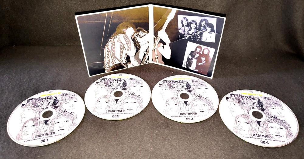 Badfinger Missing & Unreleased Apple Years Gate Fold 4CD / 1DVD Package NEW