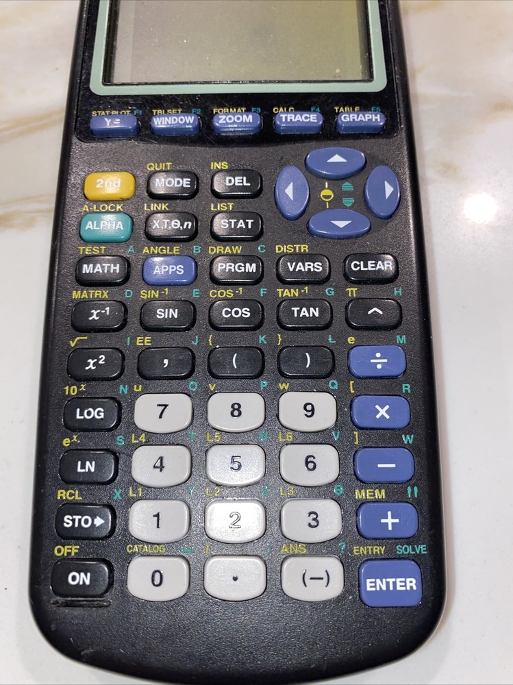Texas Instruments TI-83 Plus Graphing Scientific Calculator Tested and Working