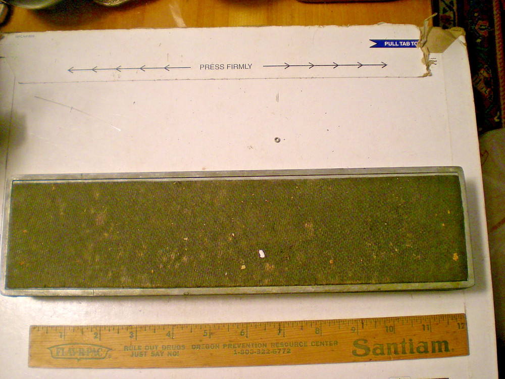 Norton Giant Combination Sharpening Stone With Case