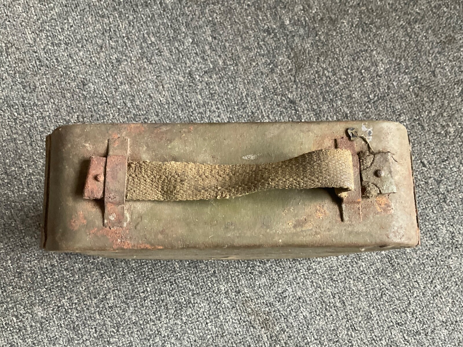 Russian USSR Maxim 1910 Ammo Can Belt Fed Feed 7.62X54 M1910 MG WWII WWI EMPTY