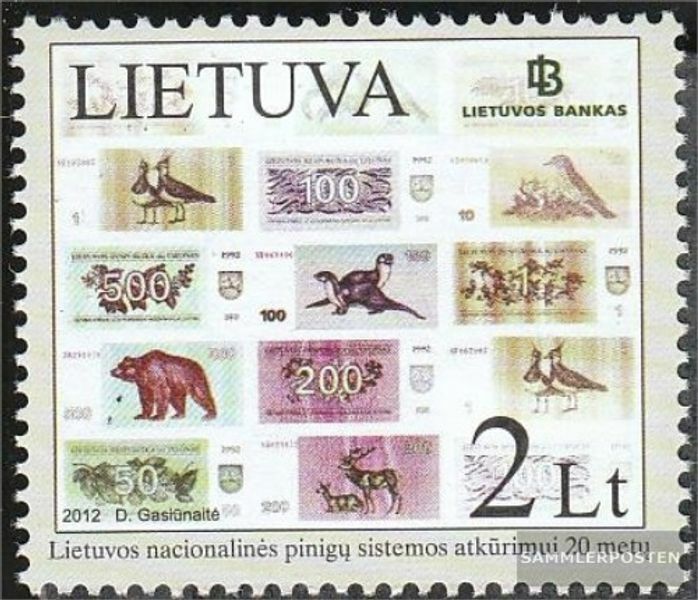 Lithuania 1113 MNH 2012 Respect
