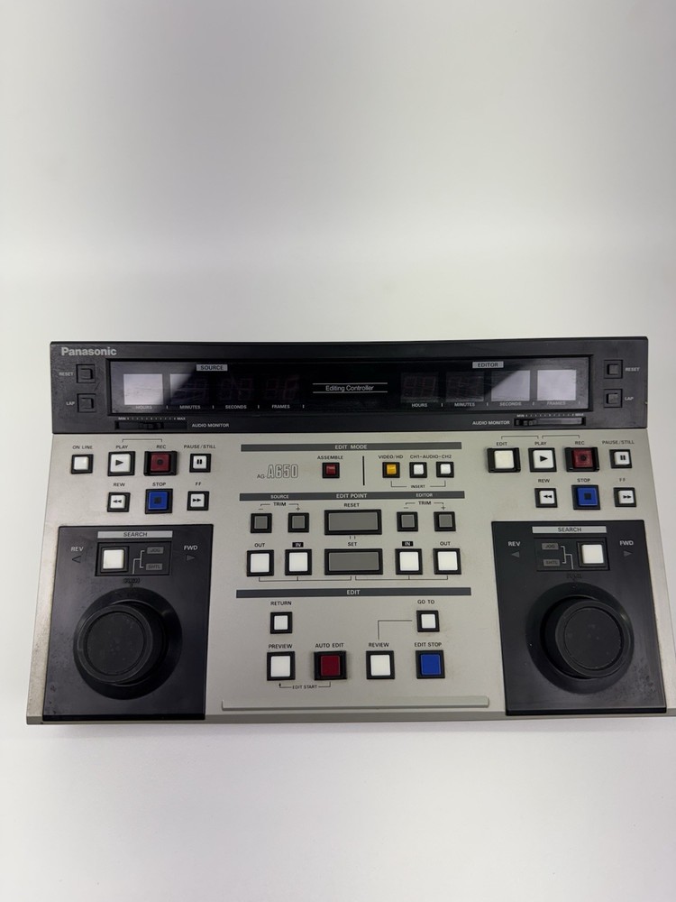 Professional Panasonic AG-A650 Linear Video Edit Contro