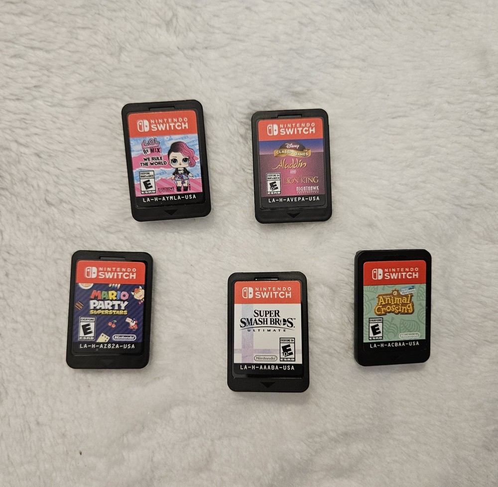 Nintendo Switch Lite Turquoise Bundle (Includes 5 Games)