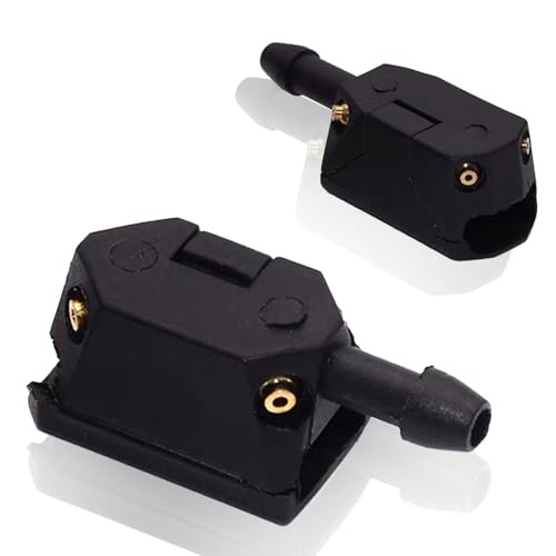 1 Pack 2 Pcs Front Windshield Washer Nozzles, Front Windshield Spray Nozzles