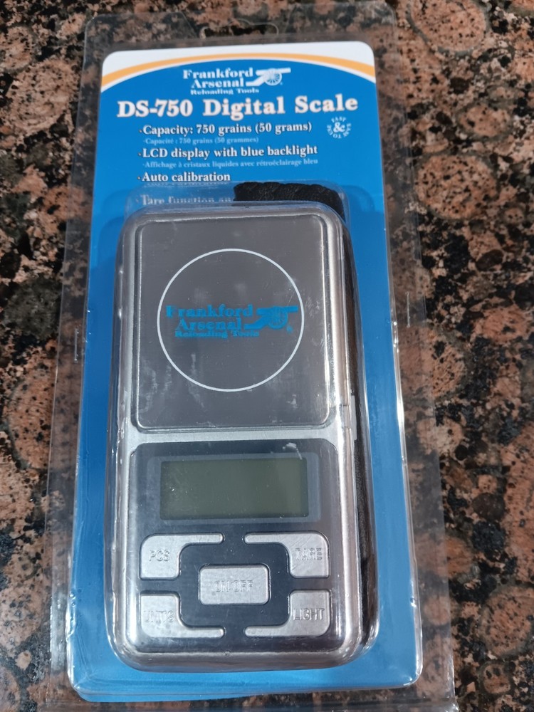 New Frankford Arsenal DS-750 Digital Scale Reloading Tools