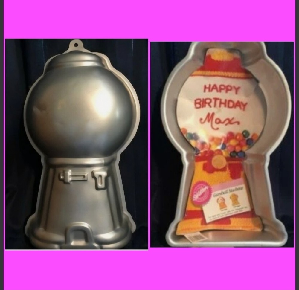 Wilton Bubble Gum Machine cake Pan