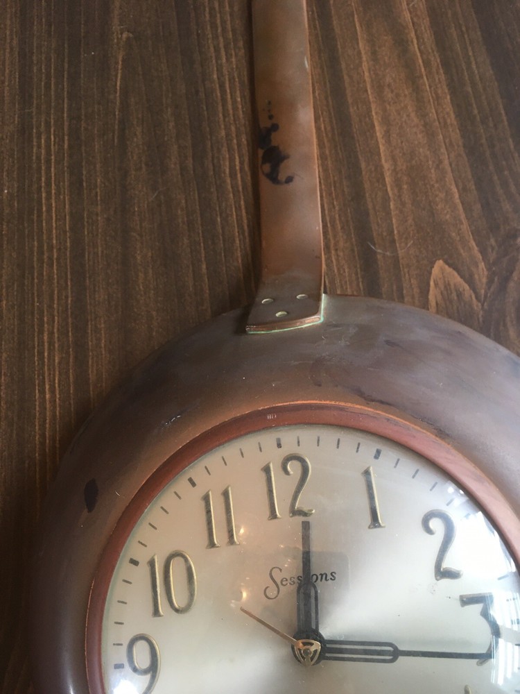 sessions electric wall clock