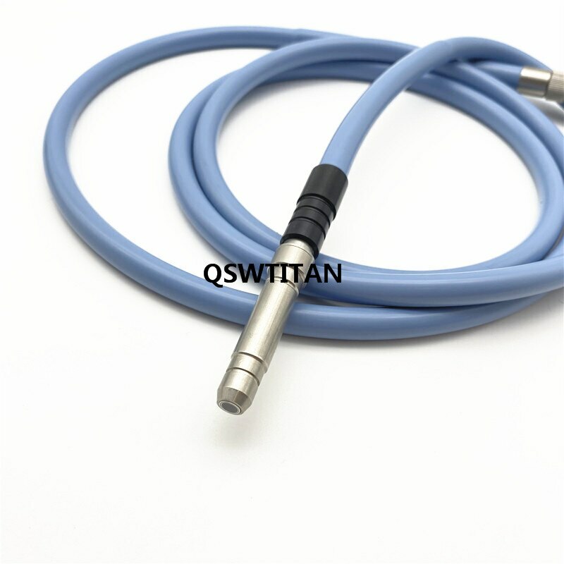 Endoscop Fiber Silicone cable 1.8m-3m Light Source Microscope Guide interface