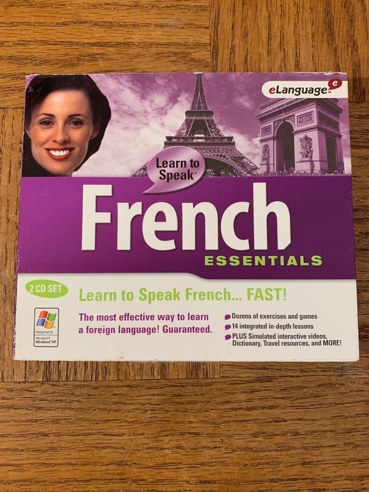 Learn To Speak French Computer Software
