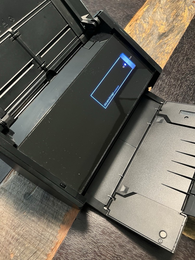 Scanner-Document Scanner - Black Fujitsu ScanSnap iX500