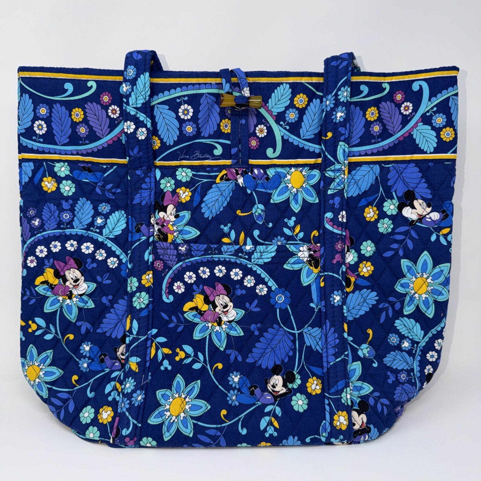 NEW Disney Vera Bradley Mickey Minnie Mouse Disney Dreaming Blue Tote Bag Purses