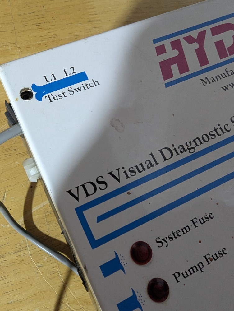 Hydro Spa Visual Diagnostic System Hot Tub Control Rusty, Abused, Scratch & Dent