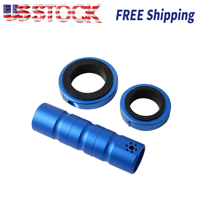 Boat Flag Pole Bracket Kits Rail Mount without Drilling Blue