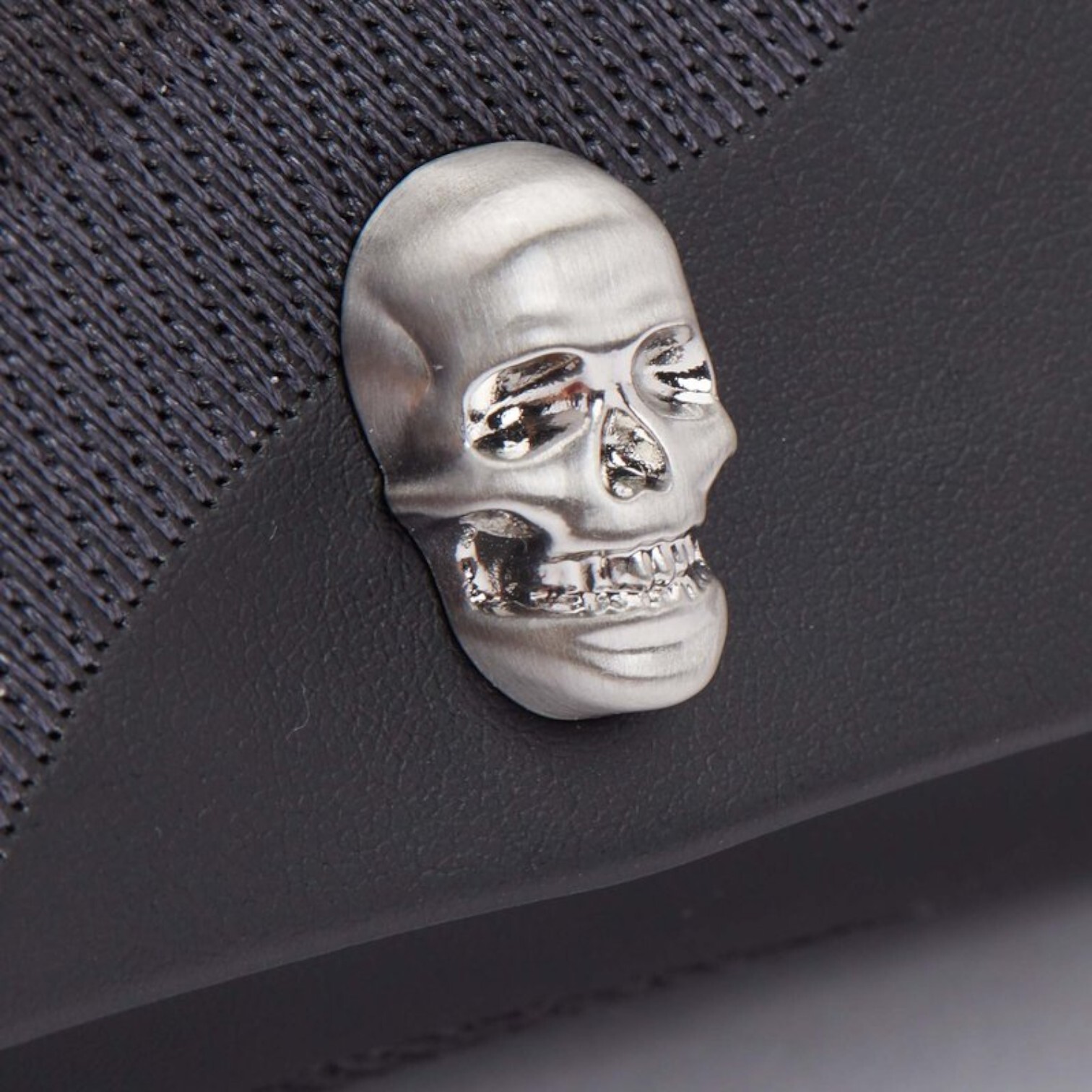 WOLF 493402 Memento Mori Triple Watch Roll in Black MSRP $279