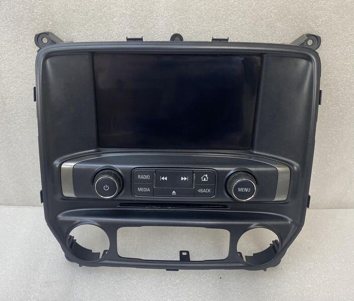 2017-2019 CHEVY SILVERADO 1500 Radio Control Panel W/Display Screen GENUINE OEM