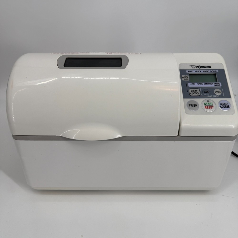 Zojirushi BBCC-V20 Bread Maker Machine 2lb Double Paddle Tested