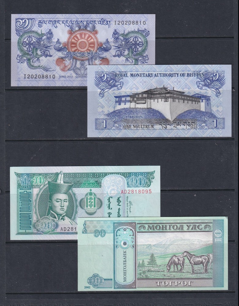 5 Worldwide aUNC/UNC Banknotes - Countries as Shown (44)