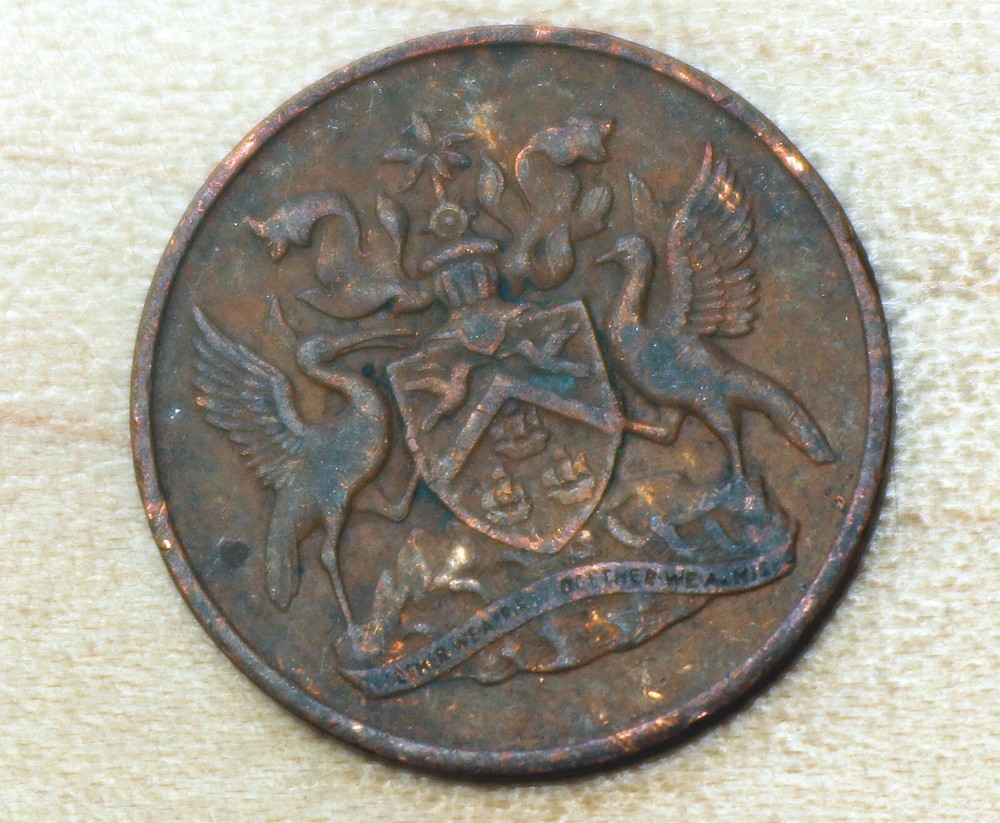 1970 Trinidad & Tobago 1 Cent
