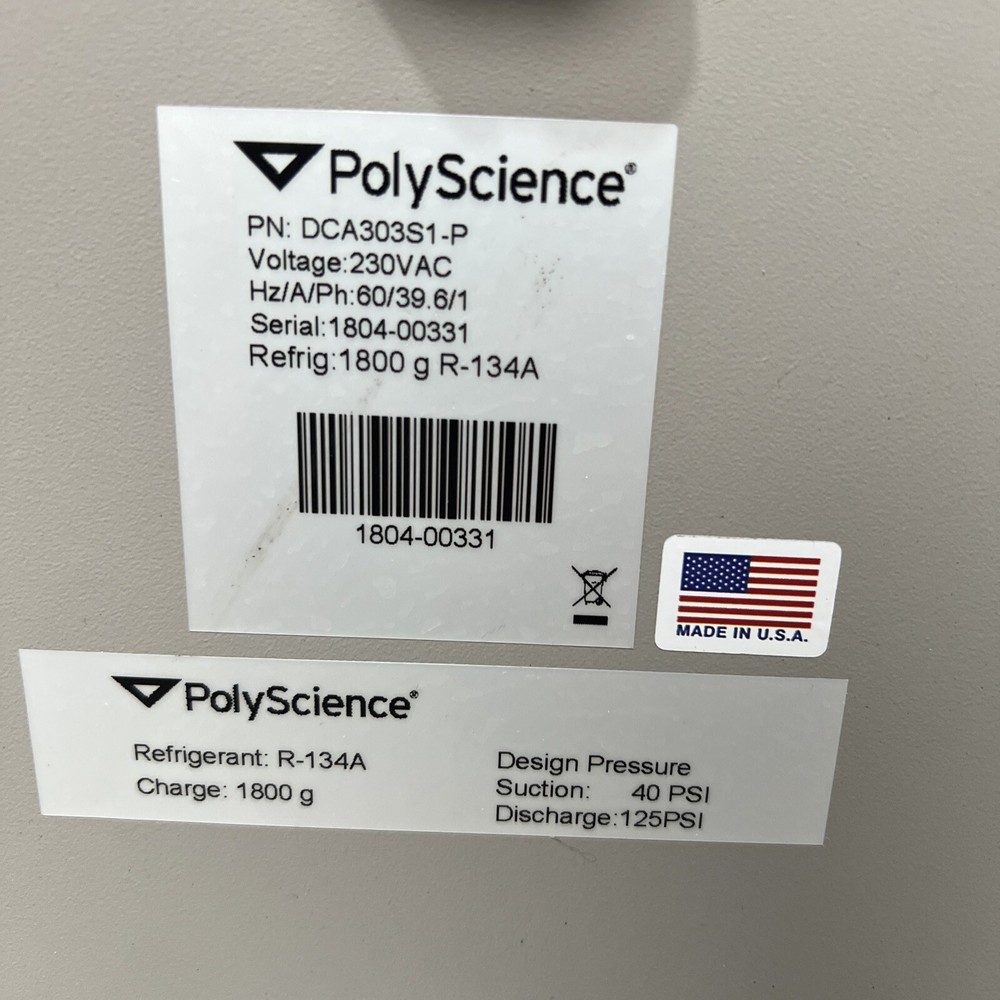 Polyscience Durachill Recirculator DCA 303S1-P CHILLER