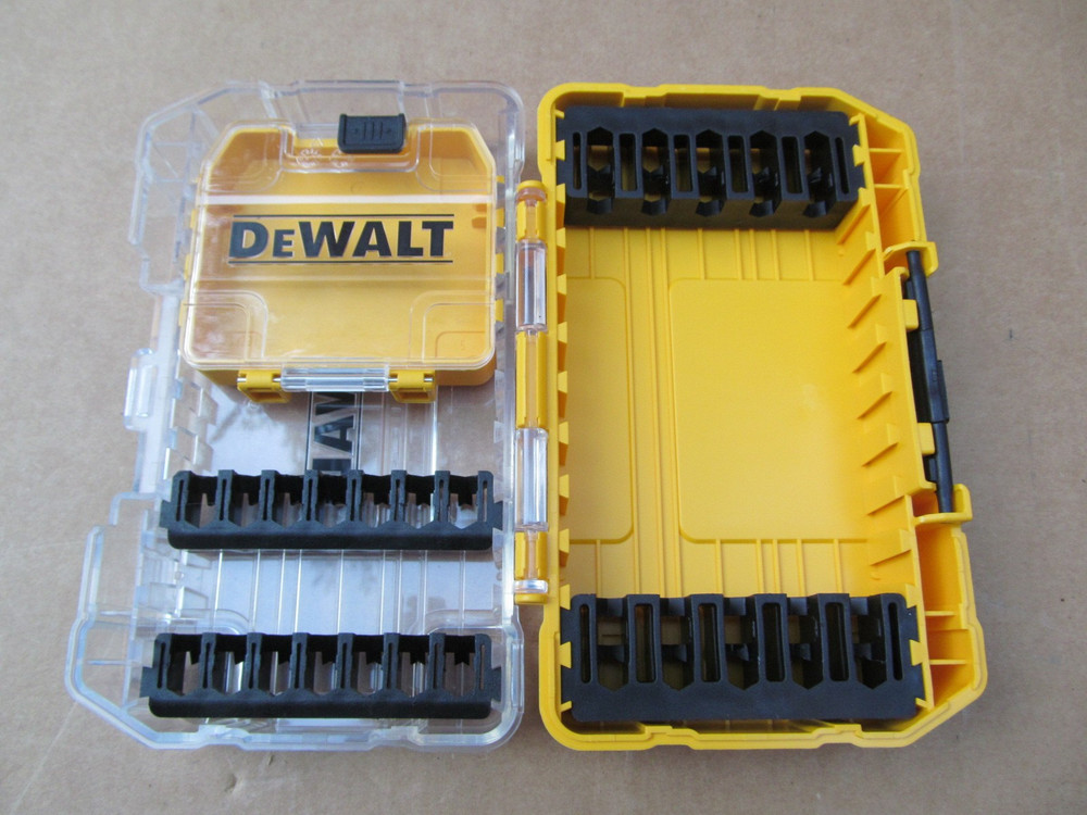 Empty Dewalt Tough Case stackable w/ storage