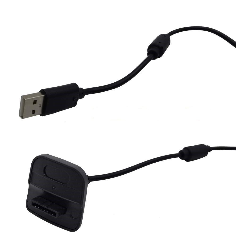 For Xbox 360 Wireless Controller USB Charging Cable Replacement Charger 1/2pcs