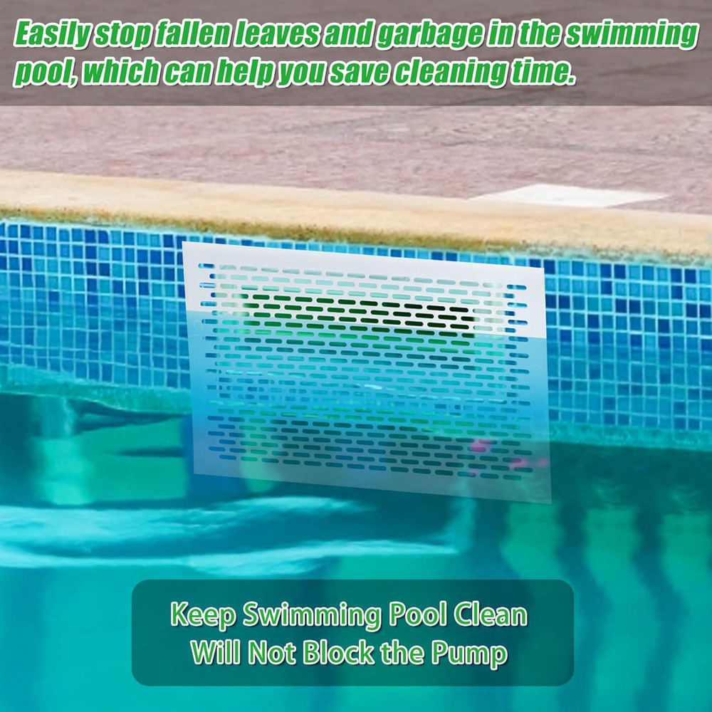 Skimmer Guard Kit Pool Skimmer Net Leaf Skimmer Catcher Shield Protective Spring