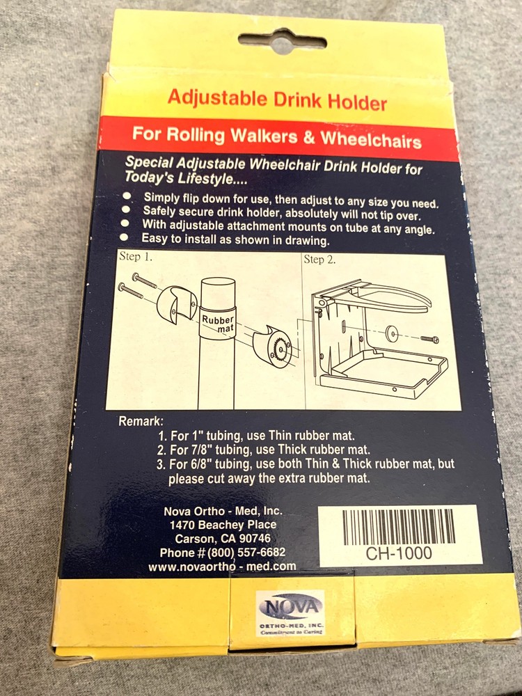 NOVA Adjustable Drink Holder CH-1000 - New