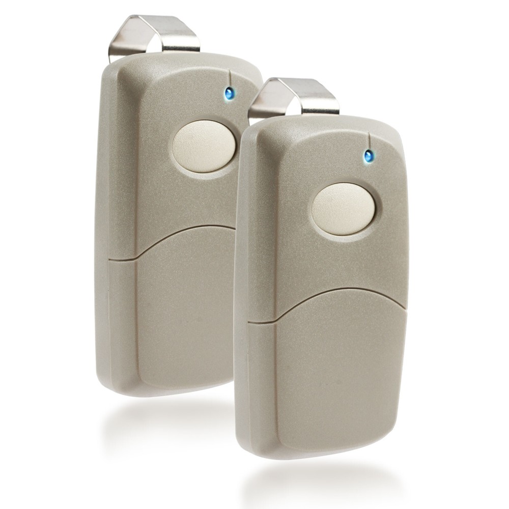 2x For 3089 multi-code multicode 308911 Linear MCS308911 300mhz 1 button remote