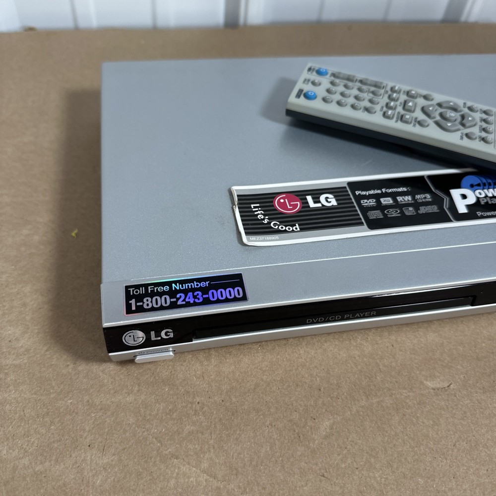 LG DN788 DVD/CD Player With Remote Tested Working!