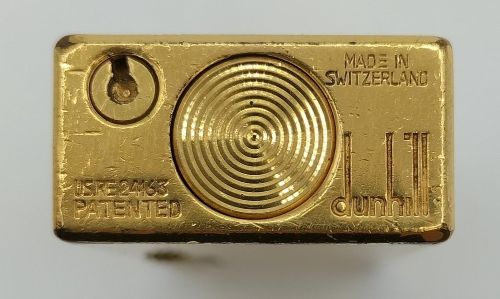 Dunhill Rollagas lighter yellow gold without box