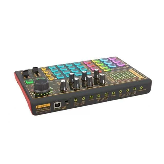 DJ Mixer Shaking Live Equipment Mobile Computer USB Multi-function Sound Card
