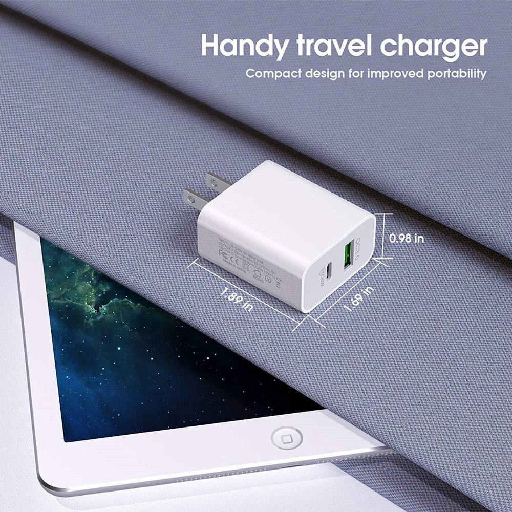 For iPhone 14 13 12 11 20W Fast Charger Block USB Type C Wall Power Adapter Lot
