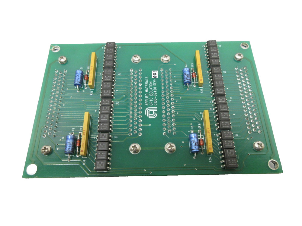 AMAT Applied Materials 0100-02420 Opto Isolation PCB Board Working