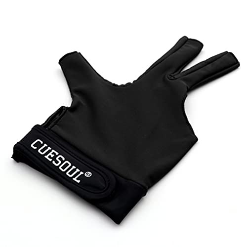 Professional Billiard Gloves Left and Right Small Black-Left Hand