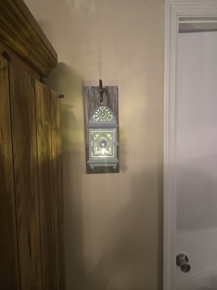 hanging glass lanterns