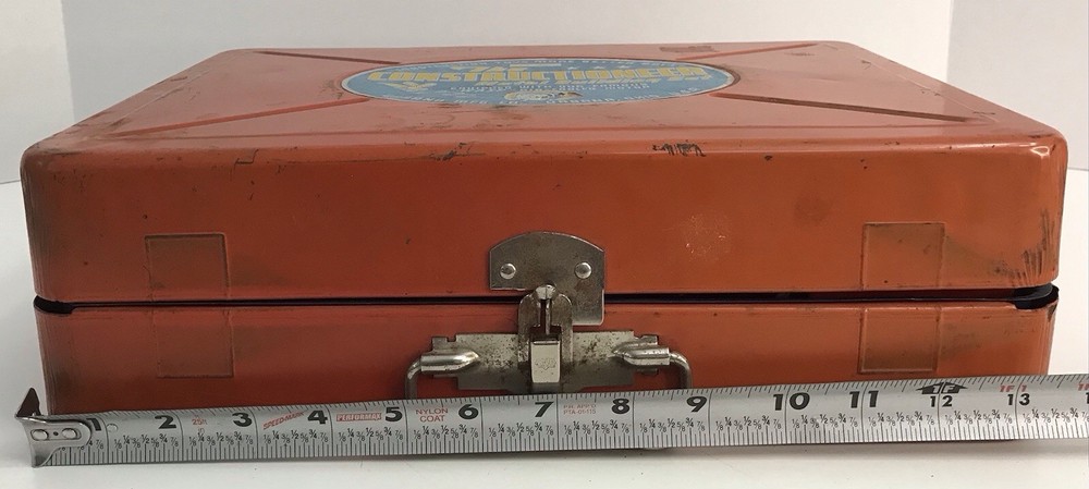 Constructioneer 1940's Erector Set No. 8 Urbana Wasp Motor *Read* E