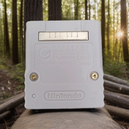 Gamecube Authentic 59 Block Memory Card with Case