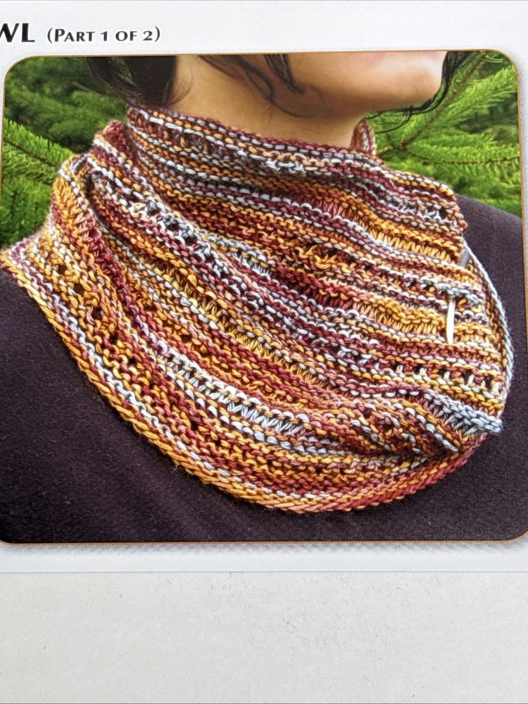 Beechwood Cowl Knitting Pattern Cards Pages