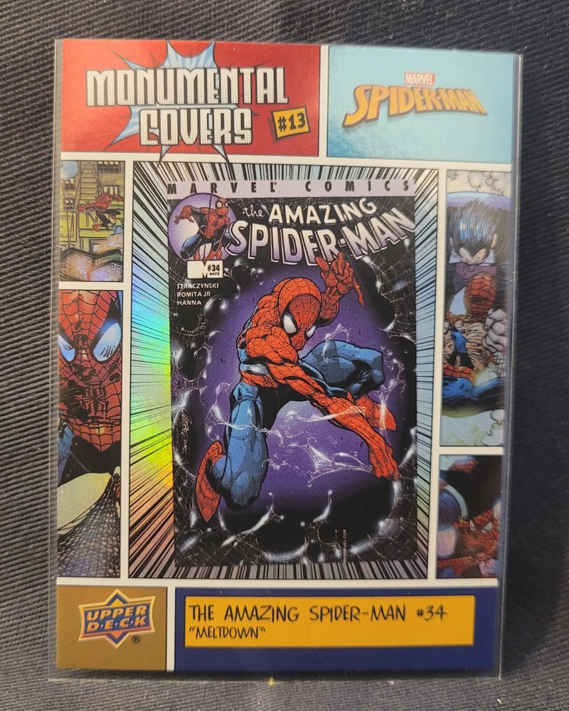 2024 Upper Deck  Spider-Man Monumental Covers Insert Cards PICK YOUR CARD