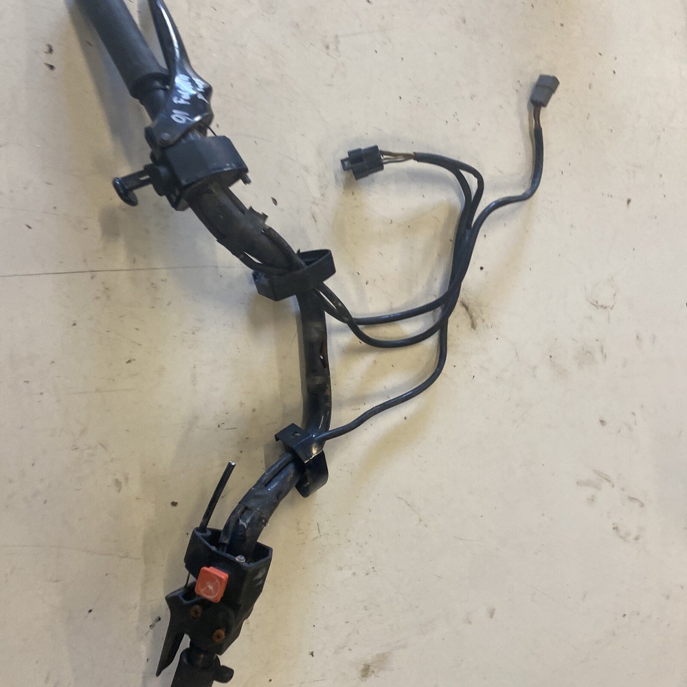 1991 Ski-doo Formula Plus XTC snowmobile, handlebars, throttle, brake lever