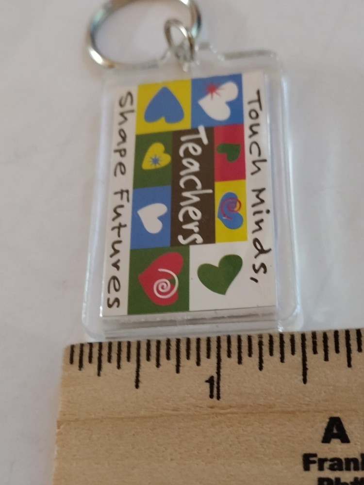 Touch Minds, Shape Futures Teachers Keyring