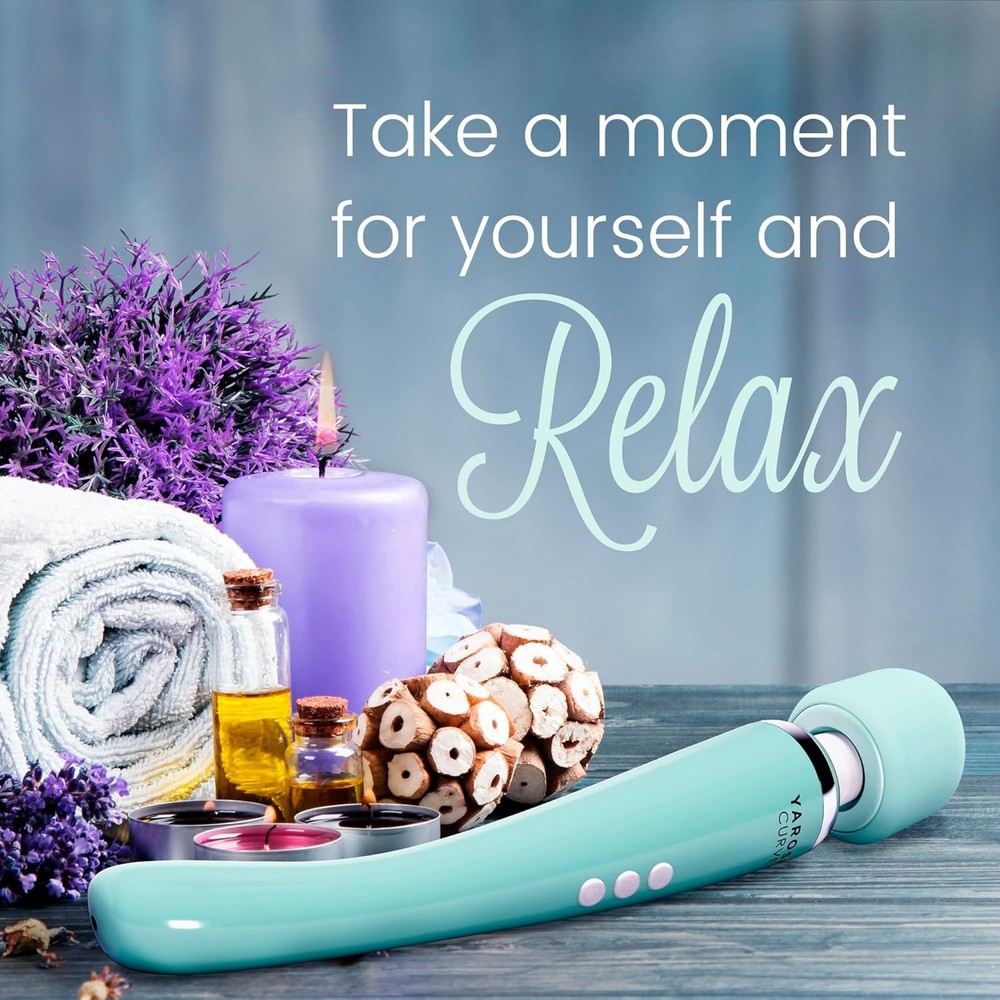 Curve Cordless Therapy Device - 8 Powerful Speeds and 20 Patterns - Rechargeable