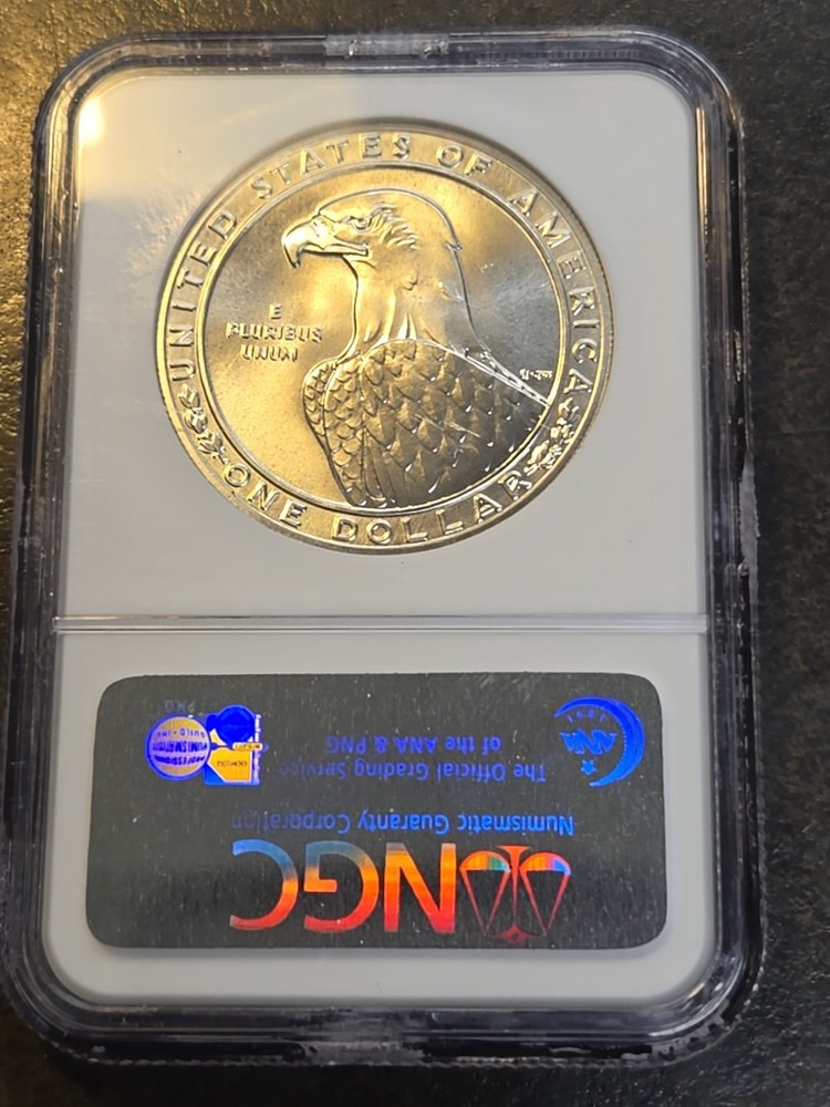 1983 P Olympics Commemorative Silver $1 Dollar NGC MS69 MS 69