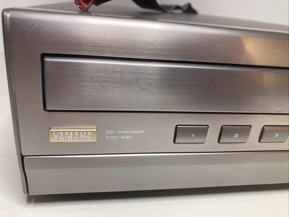 Yamaha CDC-S90 Natural Sound 3CD Changer Player For Mini Component System Tested