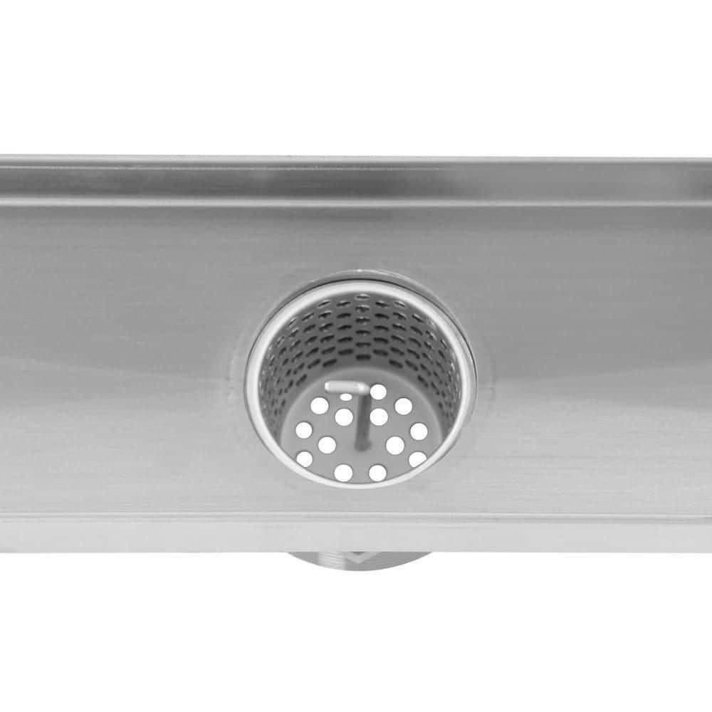 Oatey Designline 36" Stainless Linear Shower Drain Tile-In Pattern Drain Cover