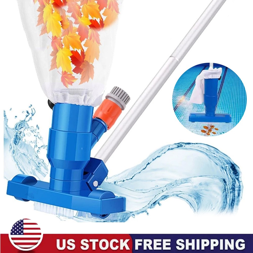 Pool Vacuum Handheld Spa Suction Underwater Cleaner for Above Ground Pools US